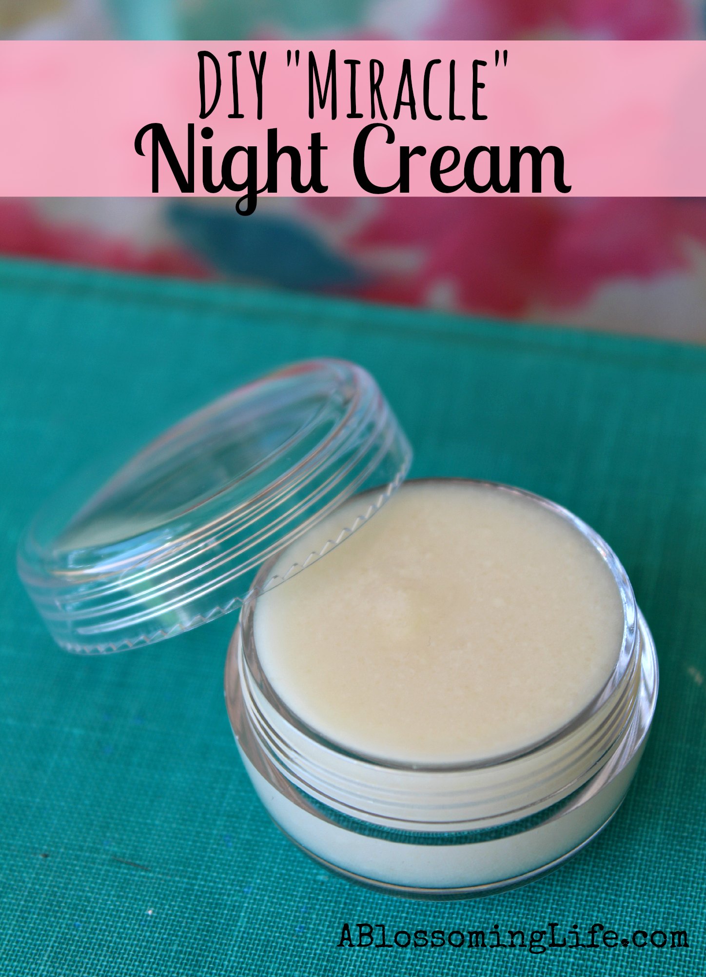 DIY Miracle Night Cream